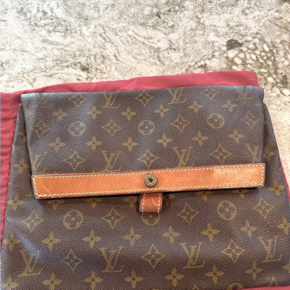 Vintage Louis Vuitton Pochette Pliant Envelop Clutch - Picture 6 of 9